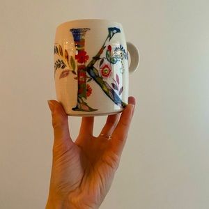 Anthropologie “K” Mug